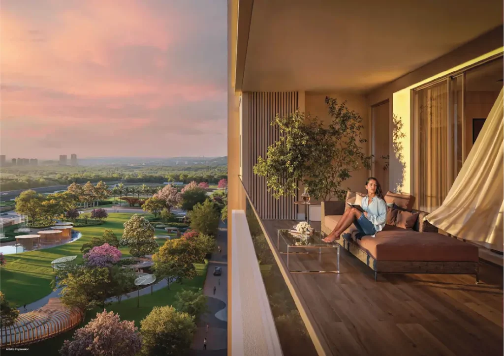 suncity monarch Balcony Deck